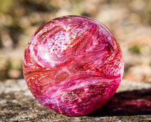 Load image into Gallery viewer, Dichroic Orb with Cremation Ash