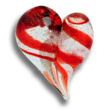 Load image into Gallery viewer, Glass Heart Cremation Pendant