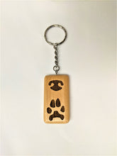 Load image into Gallery viewer, Wooden Keychain