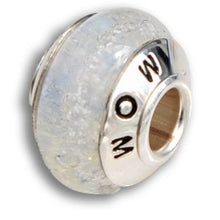 Load image into Gallery viewer, Glass Pandora Style Cremation Bead