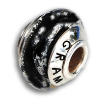 Load image into Gallery viewer, Glass Pandora Style Cremation Bead